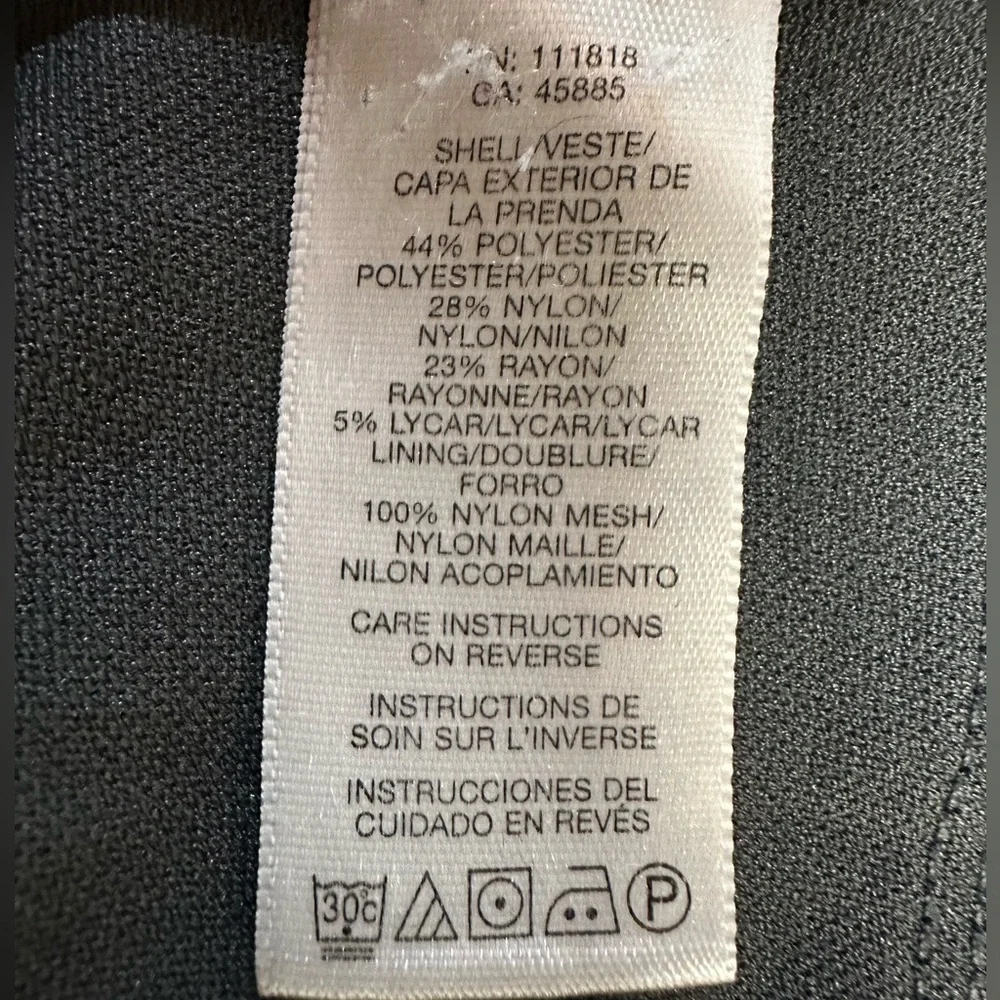 Michael Kors Gray Career Pencil Stretch Skirt Fully Lined With Slit Size 10‎